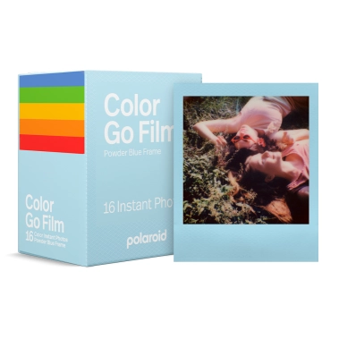 Фотопленка Polaroid Go film Powder Blue Frame - double pack - цена, характеристики, отзывы, рассрочка, фото 1