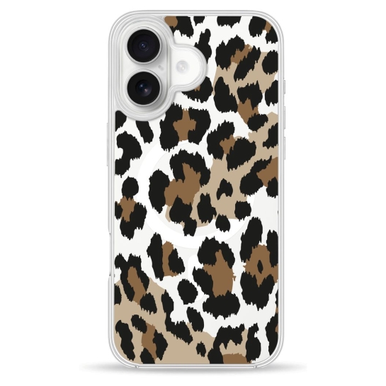 Чехол Pump Clear Case with MagSafe for iPhone 16 Leo Logo 01 - цена, характеристики, отзывы, рассрочка, фото 1