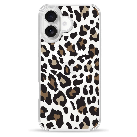 Чехол Pump Clear Case with MagSafe for iPhone 16 Leo Logo 02