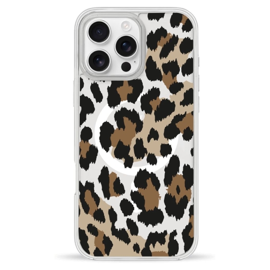 Чохол Pump Clear Case з MagSafe для iPhone 16 Pro Max Leo Logo 01 - ціна, характеристики, відгуки, розстрочка, фото 1