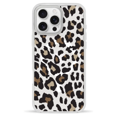 Чехол Pump Clear Case with MagSafe for iPhone 16 Pro Leo Logo 02 - цена, характеристики, отзывы, рассрочка, фото 1