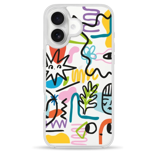 Чехол Pump Clear Case for iPhone 16 Nagot