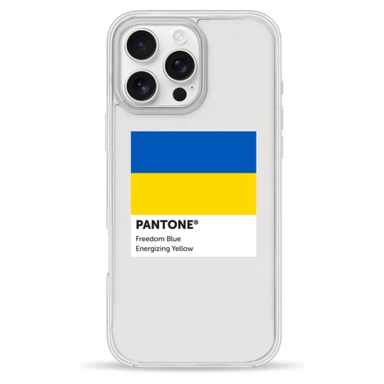 Чехол Pump Clear Case for iPhone 16 Pro Pantone