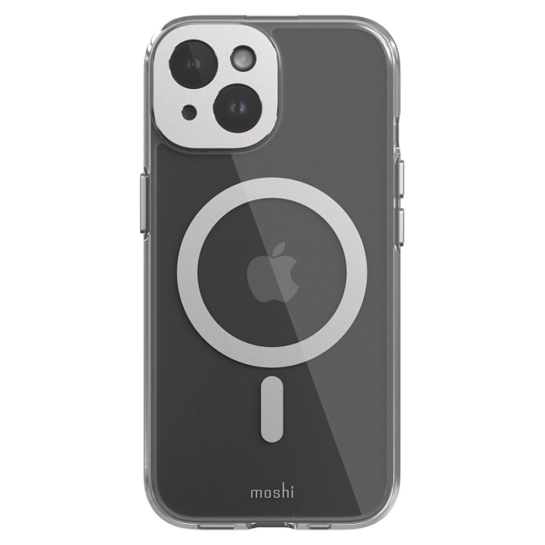 Чехол Moshi iGlaze Slim Hardshell Case Luna Silver for iPhone 15 (99MO231001)