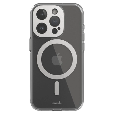 Чехол Moshi iGlaze Slim Hardshell Case Luna Silver for iPhone 15 Pro (99MO231003) - цена, характеристики, отзывы, рассрочка, фото 1