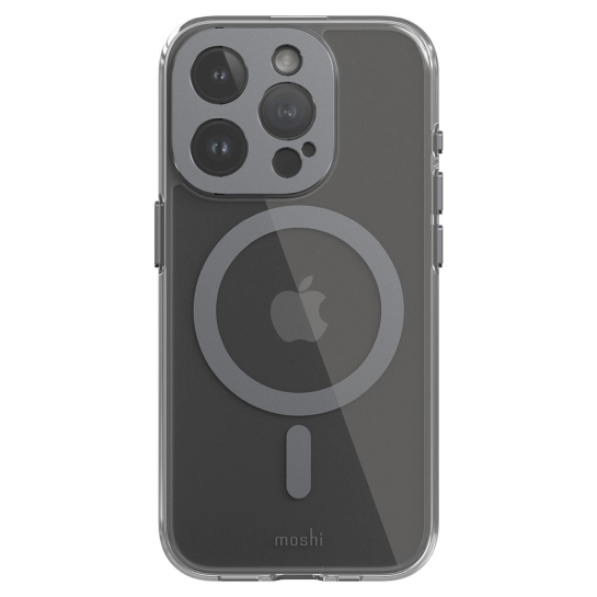 Чехол Moshi iGlaze Slim Hardshell Case Meteorite Gray for iPhone 15 Pro (99MO231007) - цена, характеристики, отзывы, рассрочка, фото 1