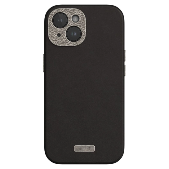 Чехол Moshi Napa Slim Hardshell Case Midnight Black for iPhone 15 (99MO231101)