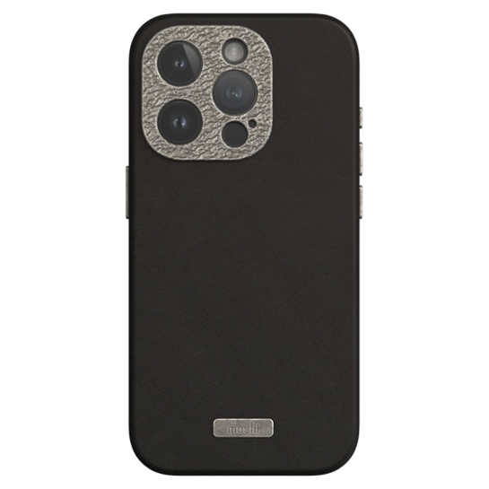Чехол Moshi Napa Slim Hardshell Case Midnight Black for iPhone 15 Pro (99MO231103) - цена, характеристики, отзывы, рассрочка, фото 1