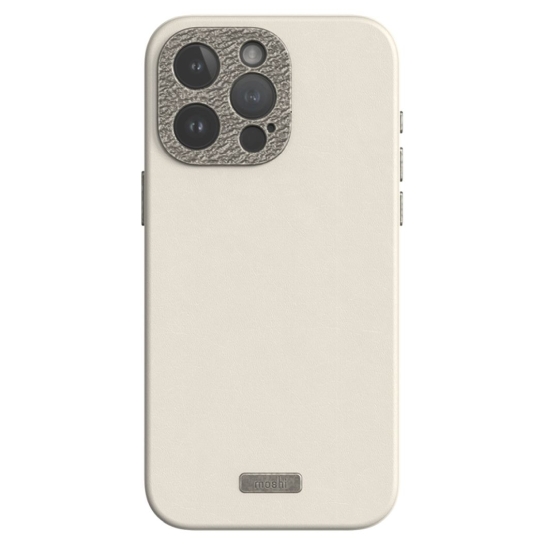Чехол Moshi Napa Slim Hardshell Case Eggnog White for iPhone 15 Pro Max (99MO231112) - цена, характеристики, отзывы, рассрочка, фото 1