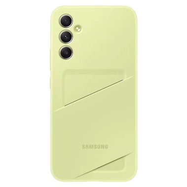 Чехол Card Slot Case for Samsung Galaxy A34 (A346) Lime (EF-OA346TGEGRU) - цена, характеристики, отзывы, рассрочка, фото 1