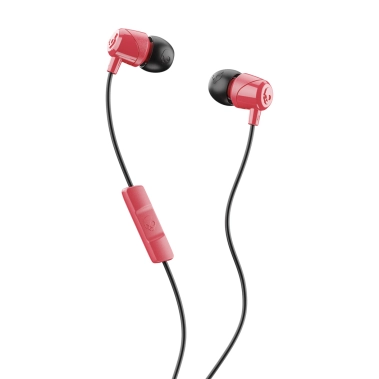 Вакуумные проводные наушники Skullcandy Jib In-Ear with Microphone Red (S2DUY-L676) - цена, характеристики, отзывы, рассрочка, фото 1