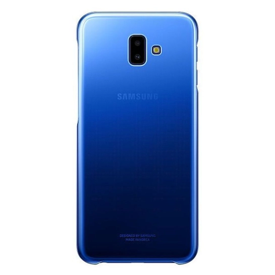 Чехол Gradation Cover Case for Samsung Galaxy J6+ (J610) Blue (EF-AJ610CLEGRU)