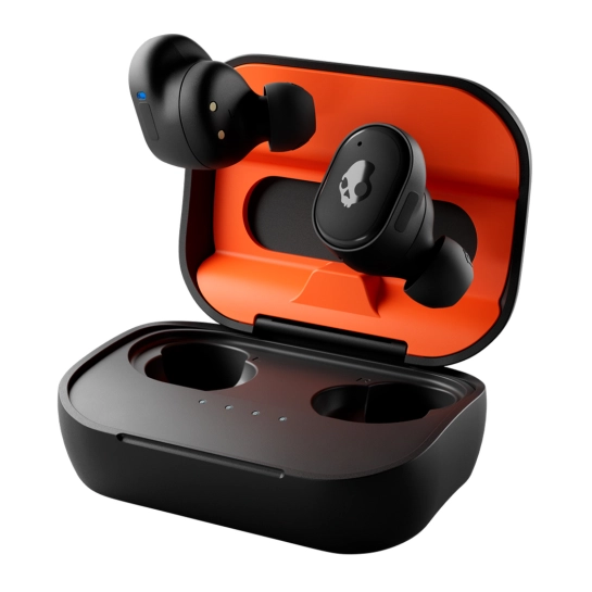 Беспроводные наушники Skullcandy Grind Fuel True Black/Orange (S2GFW-P740)