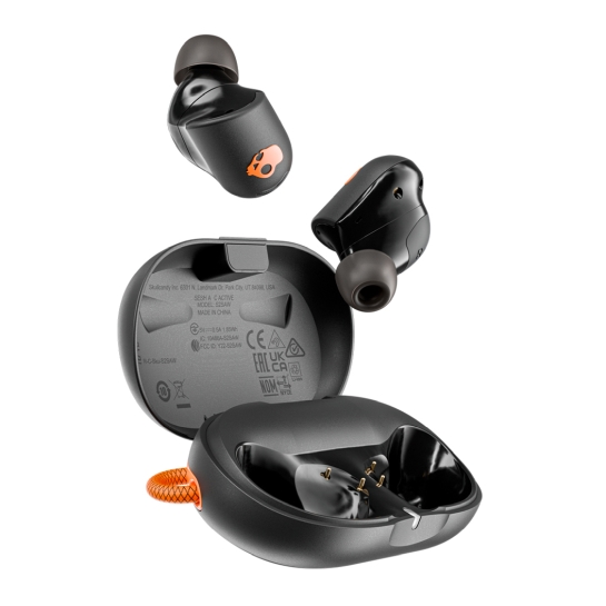 Бездротові навушники Skullcandy Sesh ANC Active Black/Orange (S2SAW-S749) - ціна, характеристики, відгуки, розстрочка, фото 1