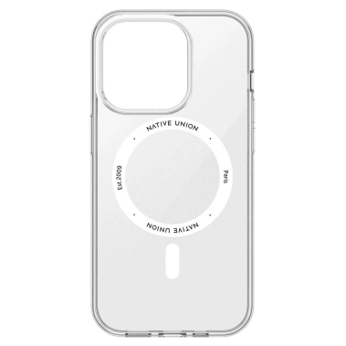 Чохол Native Union (RE) Clear Case для iPhone 15 Pro (RECLE-TRA-NP23P) - цена, характеристики, отзывы, рассрочка, фото 1