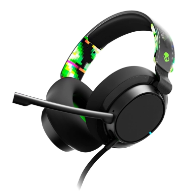 Игровые наушники Skullcandy Slyr Pro Wired Green Digi-Hype (S6SPY-Q763) - цена, характеристики, отзывы, рассрочка, фото 1