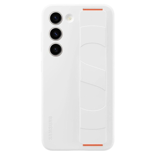 Чехол Silicone Grip Case for Samsung Galaxy S23 (S911) White (EF-GS911TWEGRU)