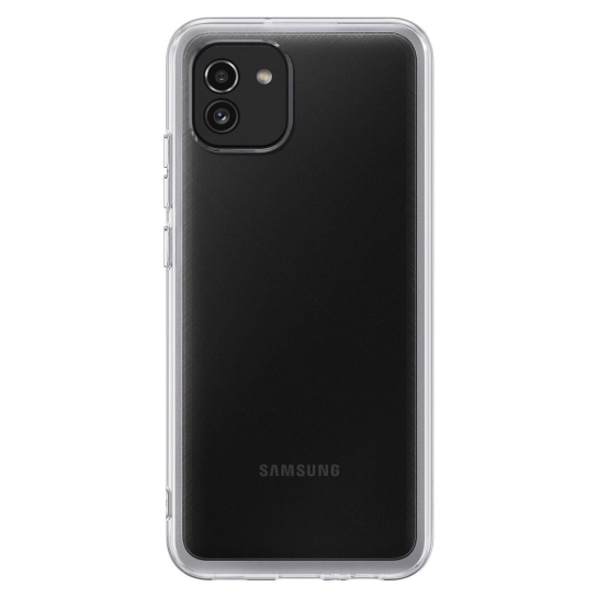 Чохол Soft Clear Cover для Samsung Galaxy A03 (A035) Transparent (EF-QA035TTEGRU)