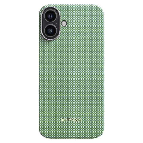 Чехол Pitaka Ultra-Slim Case Classic for iPhone 16 Forest Green
