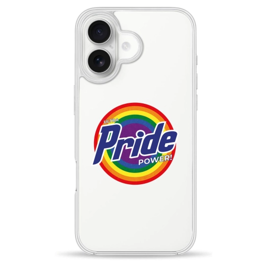 Чехол Pump Clear Case for iPhone 16 Pride