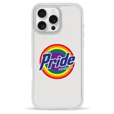 Чехол Pump Clear Case for iPhone 16 Pro Pride - цена, характеристики, отзывы, рассрочка, фото 1