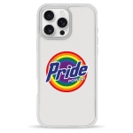 Чехол Pump Clear Case for iPhone 16 Pro Max Pride