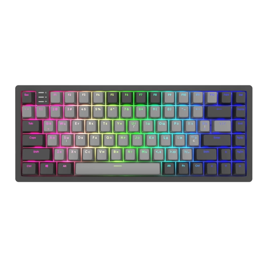 Клавиатура Dark Project KD83A Gateron Cap Teal ENG/UA (KB-GCT-871-100004)