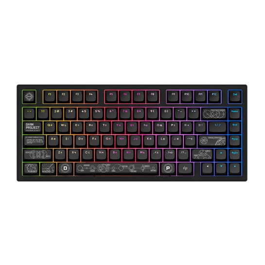 Беспроводная клавиатура Dark Project ALU81 Terra Nova ENG/UA (DPKB_NOVA_81_ANSI_BLACK_UA)