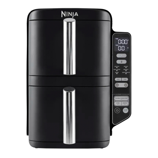 Мультипіч Ninja Double Stack 2-Level Air Fryer 7.6 л (SL300EU) - ціна, характеристики, відгуки, розстрочка, фото 1