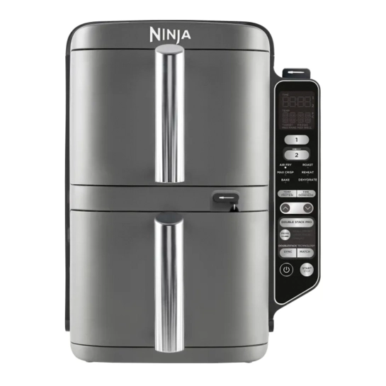 Мультипечь Ninja Double Stack XL 2-Level Hot Air Fryer with Smart Cook System (SL451EU)