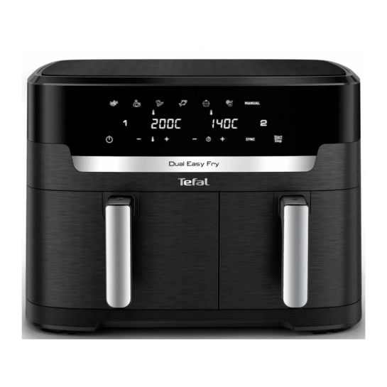 Мультипіч-аерогриль із двома відсіками Tefal Dual Easy Fry XXL (EY9428E0)