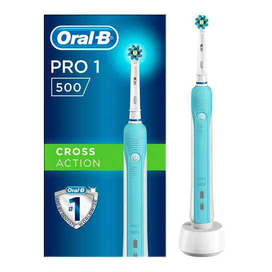 Електрична зубна щітка Oral-B PRO 500 Cross Action
