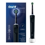 Электрическая зубная щетка Oral-B Vitality D103 Pro Protect X Clean CrossAction Black (D103.413.3)