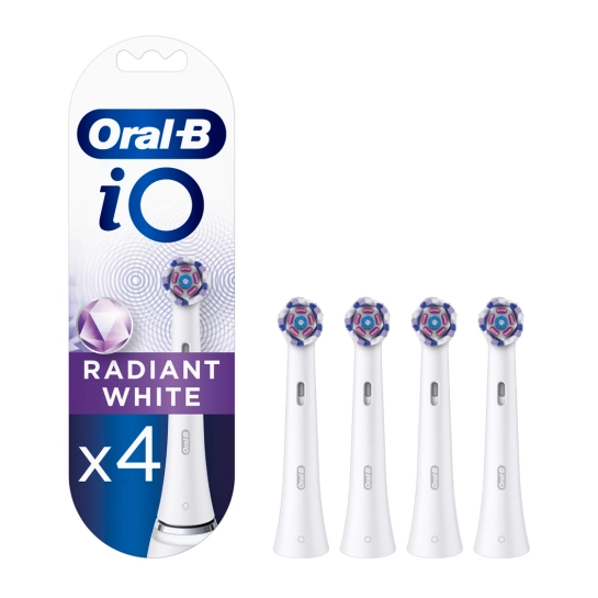 Насадка для зубної щітки Oral-B iO Radiant White RB White (4 шт.)