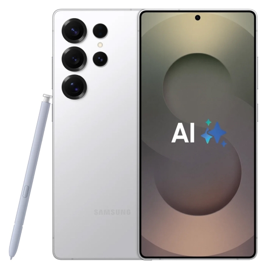 Смартфон Samsung Galaxy S25 Ultra 5G 12/512GB (SM-S938BZSGEUC) Titanium White Silver UA - ціна, характеристики, відгуки, розстрочка, фото 1