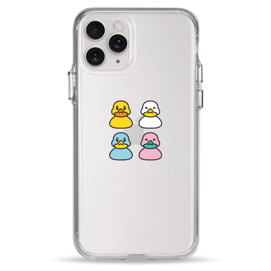 Чехол Pump Clear Case for iPhone 11 Pro Ducks