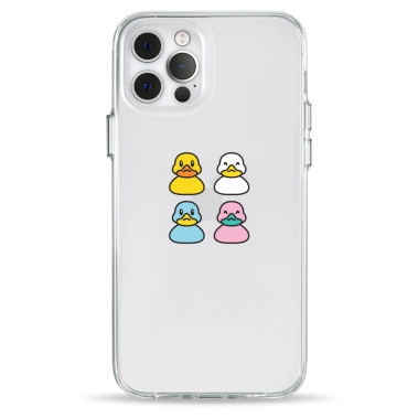 Чехол Pump Clear Case for iPhone 12/12 Pro Ducks - цена, характеристики, отзывы, рассрочка, фото 1