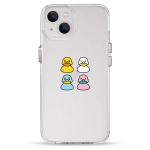 Чехол Pump Clear Case for iPhone 13/14 Ducks