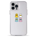 Чехол Pump Clear Case for iPhone 13 Pro Max Ducks