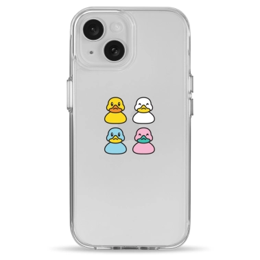 Чехол Pump Clear Case for iPhone 15 Ducks - цена, характеристики, отзывы, рассрочка, фото 1