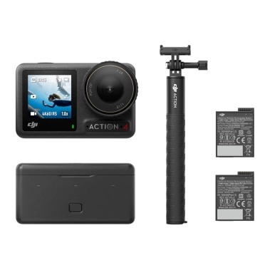Екшн-камера DJI Osmo Action 4 Adventure Combo (CP.OS.00000270.01) - цена, характеристики, отзывы, рассрочка, фото 1