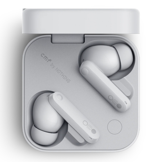 Бездротові навушники Nothing Buds Pro 2 Light Grey - ціна, характеристики, відгуки, розстрочка, фото 1