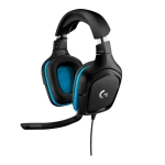 Ігрова гарнітура Logitech G432 7.1 Surround Sound Wired Gaming Headset (981-000770)