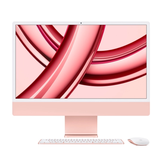 Б/У Моноблок Apple iMac 24" M3 Chip 8GB/256GB/8CPU/10GPU Pink 2023 (MQRT3) (Відмінний)