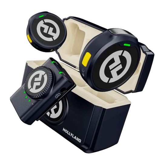 Микрофонная радиосистема Hollyland Lark M2 Combo на 2 персоны (MJ-065748) - цена, характеристики, отзывы, рассрочка, фото 1