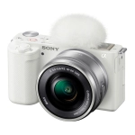 Фотоапарат із змінним об'єктивом Sony ZV-E10 Kit + 16-50 White (ILCZVE10LW.CEC)