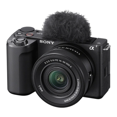 Фотоаппарат со сменным объективом Sony ZV-E10 II Kit + 16-50 Black (ZVE10M2KB.CEC) - цена, характеристики, отзывы, рассрочка, фото 1