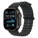 Смарт-годинник Apple Watch Ultra 2 (2024) GPS + Cellular 49 mm Black Titanium Case with Black Ocean Band Дисконт