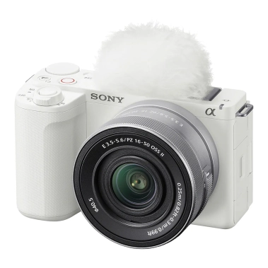 Фотоаппарат со сменным объективом Sony ZV-E10 II Kit + 16-50 White (ZVE10M2KW.CEC) - цена, характеристики, отзывы, рассрочка, фото 1