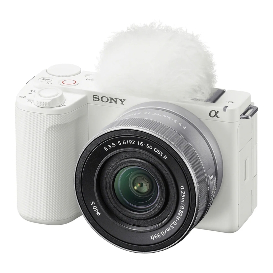 Фотоаппарат со сменным объективом Sony ZV-E10 II Kit + 16-50 White (ZVE10M2KW.CEC) - цена, характеристики, отзывы, рассрочка, фото 1